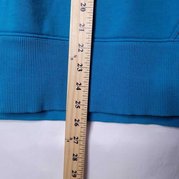 Under Armour Storm Hoodie Mens Large Blue Fleece Loose Fit - Picture 7 of 12